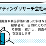 募集支援03｜ マーケティングリサーチ会社